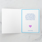 Teacher Super Hero Vielen Dank Karte (Innenseite)