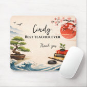 Teacher Thank You Gift | End of School Year Mousepad (Mit Mouse)