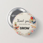 Teacher Thank You Gifts | End of School Year Button (Vorne & Hinten)