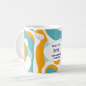 Teacher Thank You –  Personalized Kaffeetasse (Vorderseite Links)