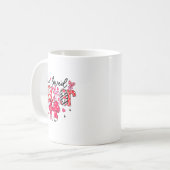 Teacher Valentine Loved Teacher Valentine's Day Co Kaffeetasse (Vorderseite Links)