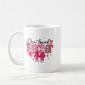 Teacher Valentine Loved Teacher Valentine's Day Co Kaffeetasse (Links)