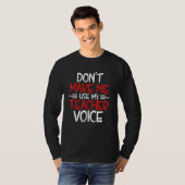 Teacher voice Teacher school high school teaching T-Shirt (Vorne ganz)