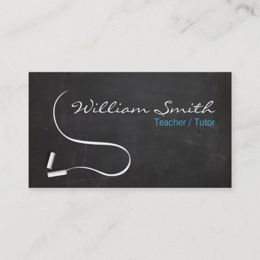 Teacher/Vormund Business card Visitenkarte (Vorderseite)