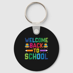 Teacher Welcome Back To School Schlüsselanhänger