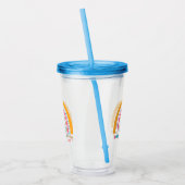 #Teacherlife Rainbow Personalisiert Teacher's Acryltrinkbecher (Links)