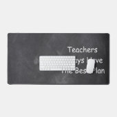 Teachers Best Plan Chalkboard Klasse Dekoration Schreibtischunterlage (Tastatur & Maus)