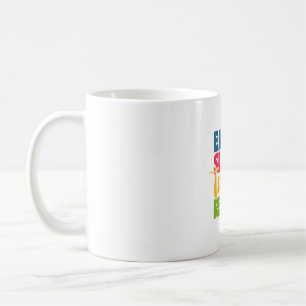 Teacher's Day essen schlafende Teach Wiederholung Kaffeetasse