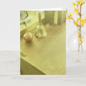 Teacher's Desk Card Karte (Gelbe Blume)