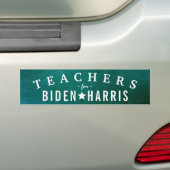 TEACHERS FOR JOE BIDEN 2020 VORSITZENDER AUTOAUFKLEBER (Auf Auto)