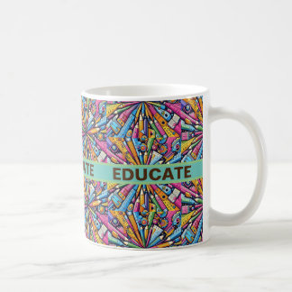 Teacher's Inspirier, Educate, Motivate Coffee Mugs Kaffeetasse