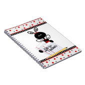 Teacher's Niedliches Ladybug-Notebook Notizblock (Rechte Seite)
