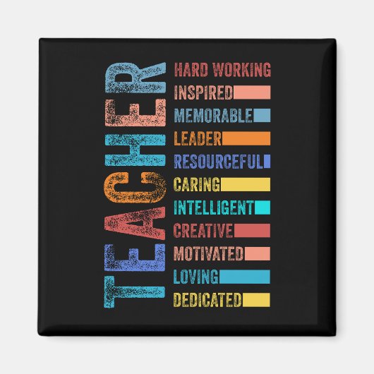 Teachers Qualities Magnet (Vorne)