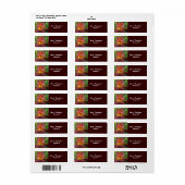 Teacher's Room Labels Aufkleber Zimmer #'s (Vorne)