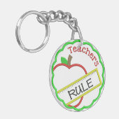 Teachers Rule Schlüsselanhänger (Vorderseite links)