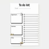 Teacher's Sanity Saver To-Do List Sticky Notes  Post-it Klebezettel (Vorderseite)