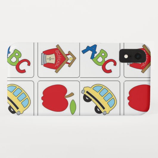 Teachers School Design Phone Case (Rückseite (Horizontal))