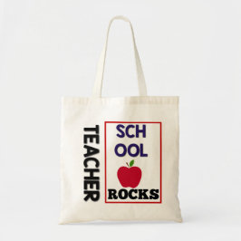 Teacher's School Rocks Tote Bag Tragetasche