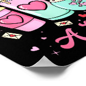 Teachers Valentine I Love My Cl A Latte Coffee Sch Poster (Ecke)