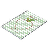 Teacher's Zickzack Apple Notebook Notizblock (Linke Seite)