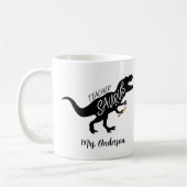 Teachersaurus Funny Teacher Dinosaurier Name T Rex Kaffeetasse (Links)