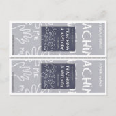 "Teaching A Melody" von Ashley Chunell Lesezeichen Postkarte (Vorderseite)