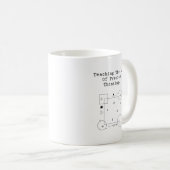 Teaching Art of Precise Thinking | Math Logic Kaffeetasse (VorderseiteRechts)