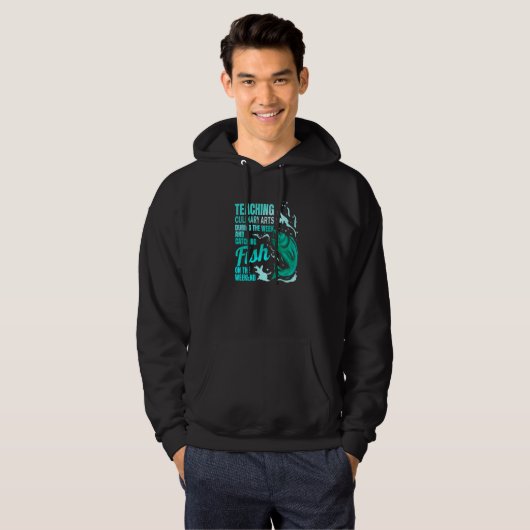 Teaching Culinary Arts & Catching Fish Culinary Ar Hoodie (Vorne ganz)
