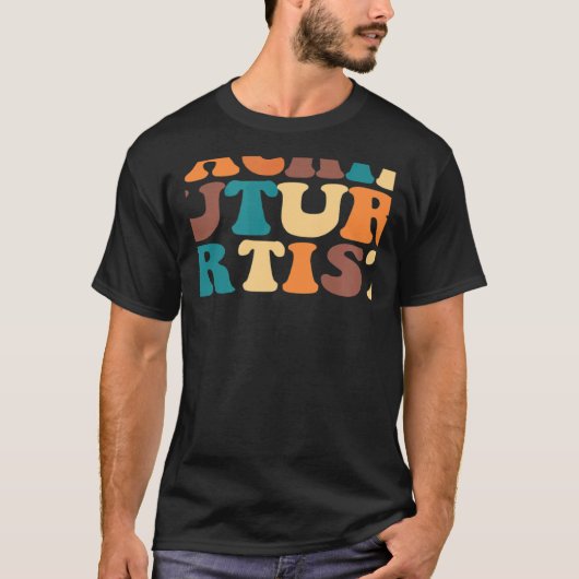 Teaching Future Artists Teachers T-Shirt (Vorderseite)