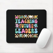Teaching Future Leaders Back To School Groovy Teac Mousepad (Mit Mouse)