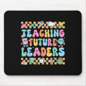 Teaching Future Leaders Back To School Groovy Teac Mousepad (Vorne)