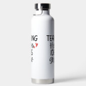 'Teaching Helps Ideas Grow' Teacher Appreciation  Trinkflasche (Rechts)