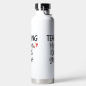 'Teaching Helps Ideas Grow' Teacher Appreciation  Trinkflasche (links)