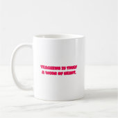 Teaching Is A Work Of Heart Educator Design Kaffeetasse (Links)
