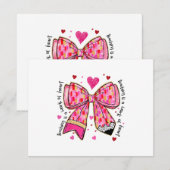 Teaching is A Work of Heart Pencil Bow Teacher Val (Vorne/Hinten)