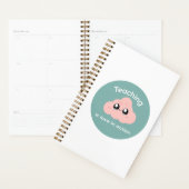 Teaching is Love in Action Cute Cloud Notebook Planer (Anzeige)