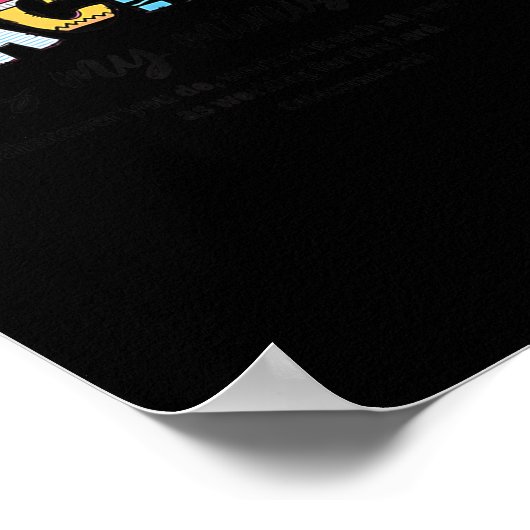 Teaching Is My Ministry Christian Teacher Bible Ve Poster (Ecke)