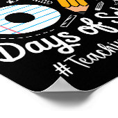 Teaching Istant Survived 67 Days Of School Humor D Poster (Ecke)