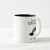 Teaching Language Arts My True Calling Educator Zweifarbige Tasse (VorderseiteRechts)