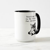 Teaching Math Fun Adventure Educator Life Tasse (VorderseiteRechts)