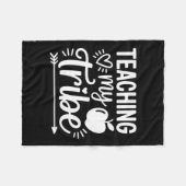 Teaching My Tribe 1 Design Fleecedecke (Vorderseite (Horizontal))