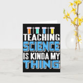 Teaching Science Is Definitely My Favorite Thing Karte (Gelbe Blume)