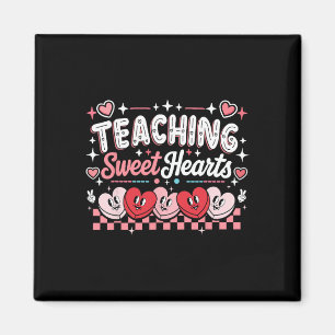 Teaching Sweet Hearts Valentinstag Lehrer Magnet