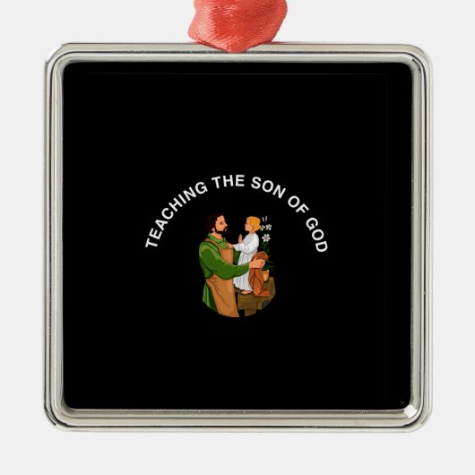 TEACHING THE SON OF GOD ORNAMENT AUS METALL (Vorne)