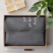 Teaching Work Heart Chalkboard Design Geschenk Ide Seidenpapier (Geschenk)
