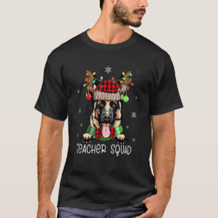 TeachSquad Reindeer German Shepherd Dog Funny C T-Shirt