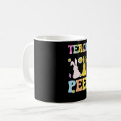 Teacing My Favorite Peeps Kaffeetasse (Vorderseite Links)
