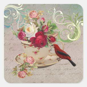 Teacup 1 Aufkleber