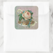 Teacup 4 Aufkleber (Tasche)