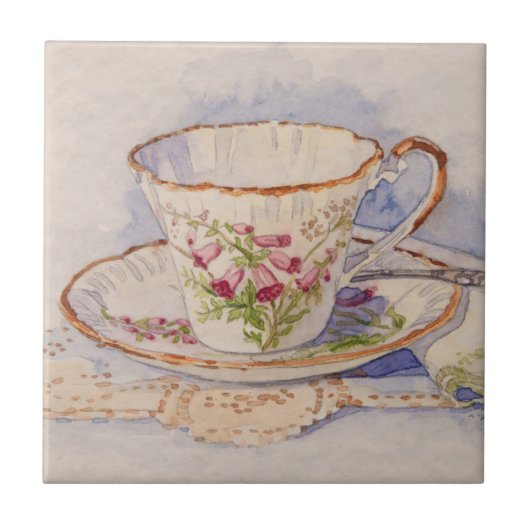 Teacup 5316 auf Spitze Fliese (Vorderseite)